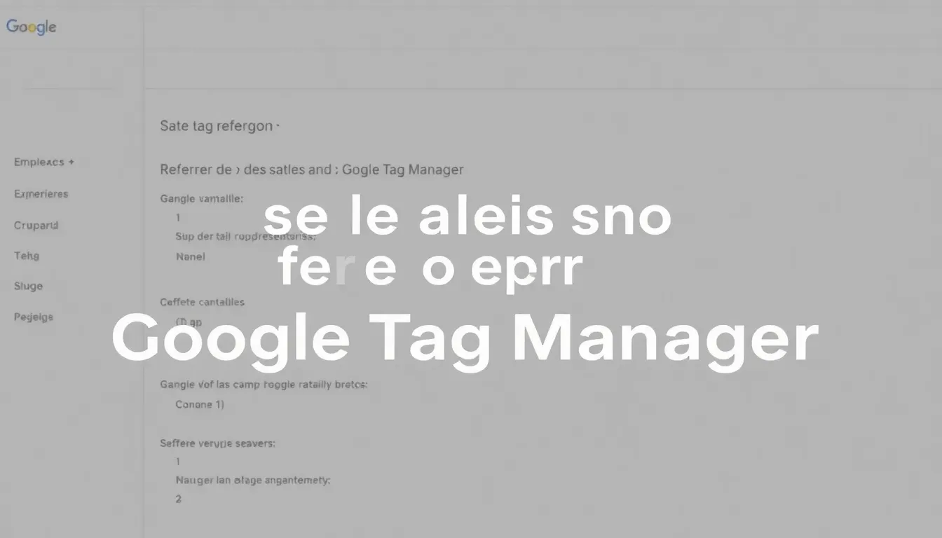 Guía sobre el uso de referrer en Google Tag Manager 1 guia sobre el uso de referrer en google tag manager