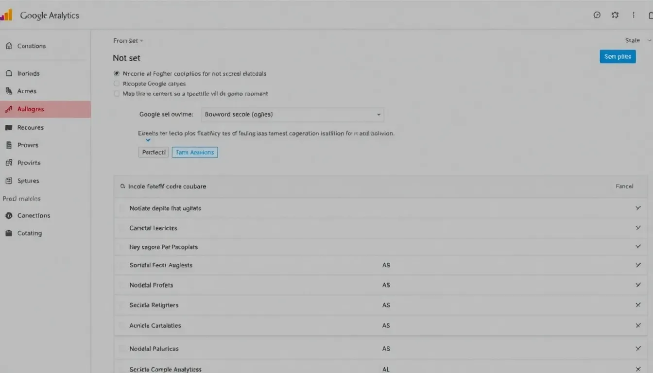 Solucionar el problema de Not set en Google Analytics 4